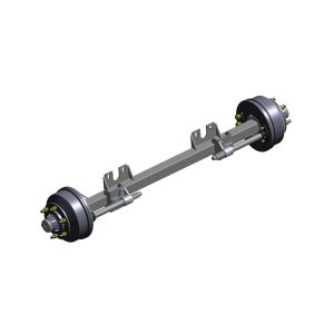 Braked Full Beam Axle 70mm SQ 3500KG ABS